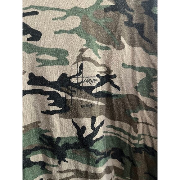 GUY HARVEY Bluewater 2005 Camo Fish Graphic T-Shirt Size XL - Picture 4 of 7